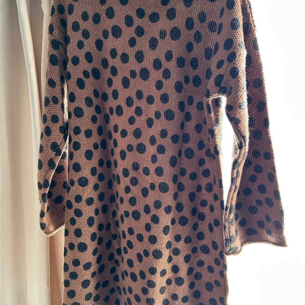 Madewell Polka Dot Sweater Dress - Picture 4 of 6